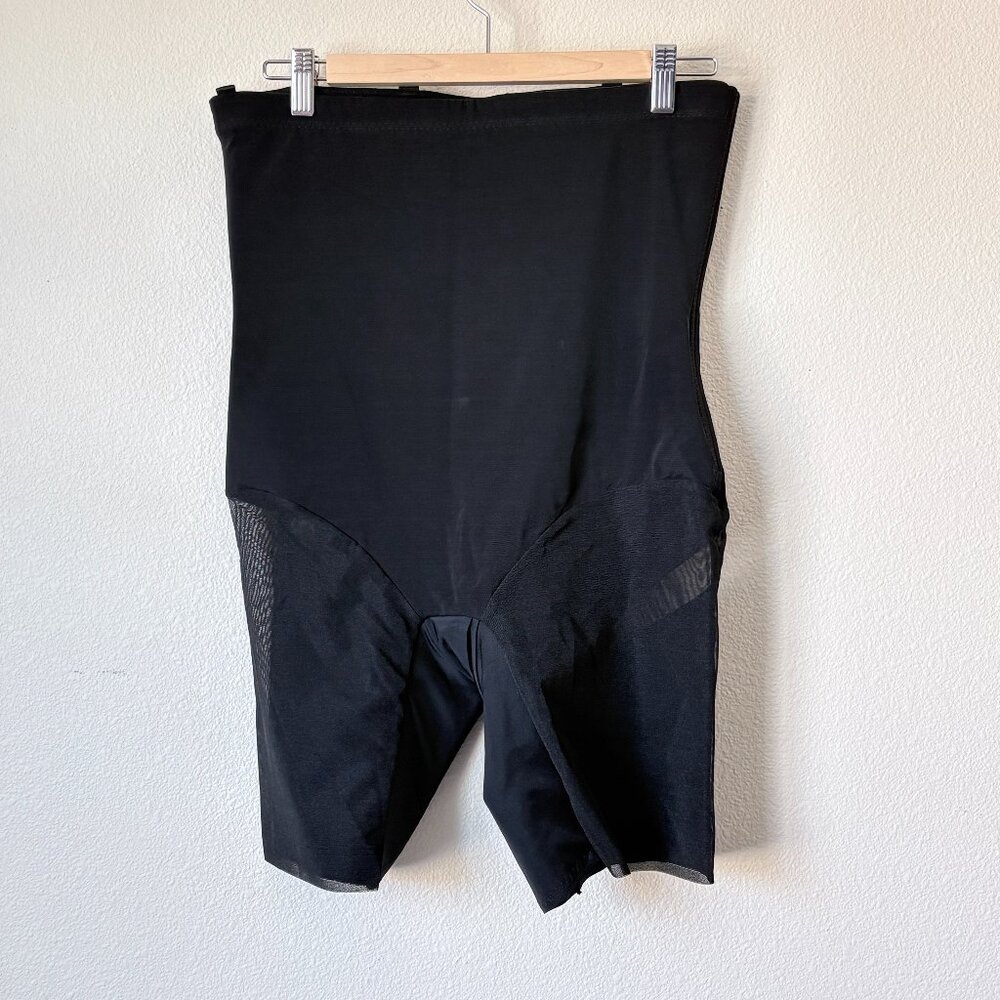 Honeylove Womens SuperPower Shorts Sz 2X Shapewear Black High Waist Compression